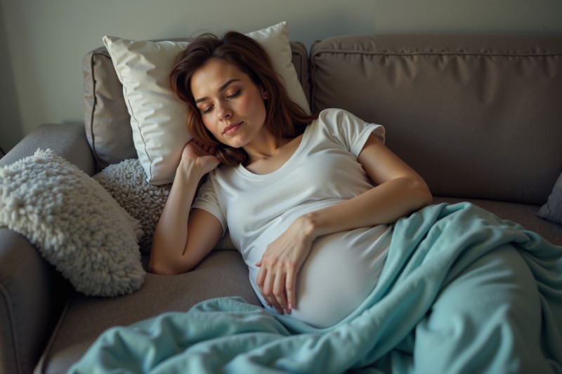 Jak spać w ciąży? Przewodnik po bezpiecznych pozycjach, higienie snu i walce z bezsennością